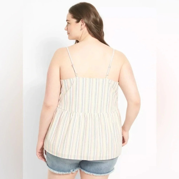 Lane Bryant Striped Tank Top - Multicolor - Picture 2 of 8